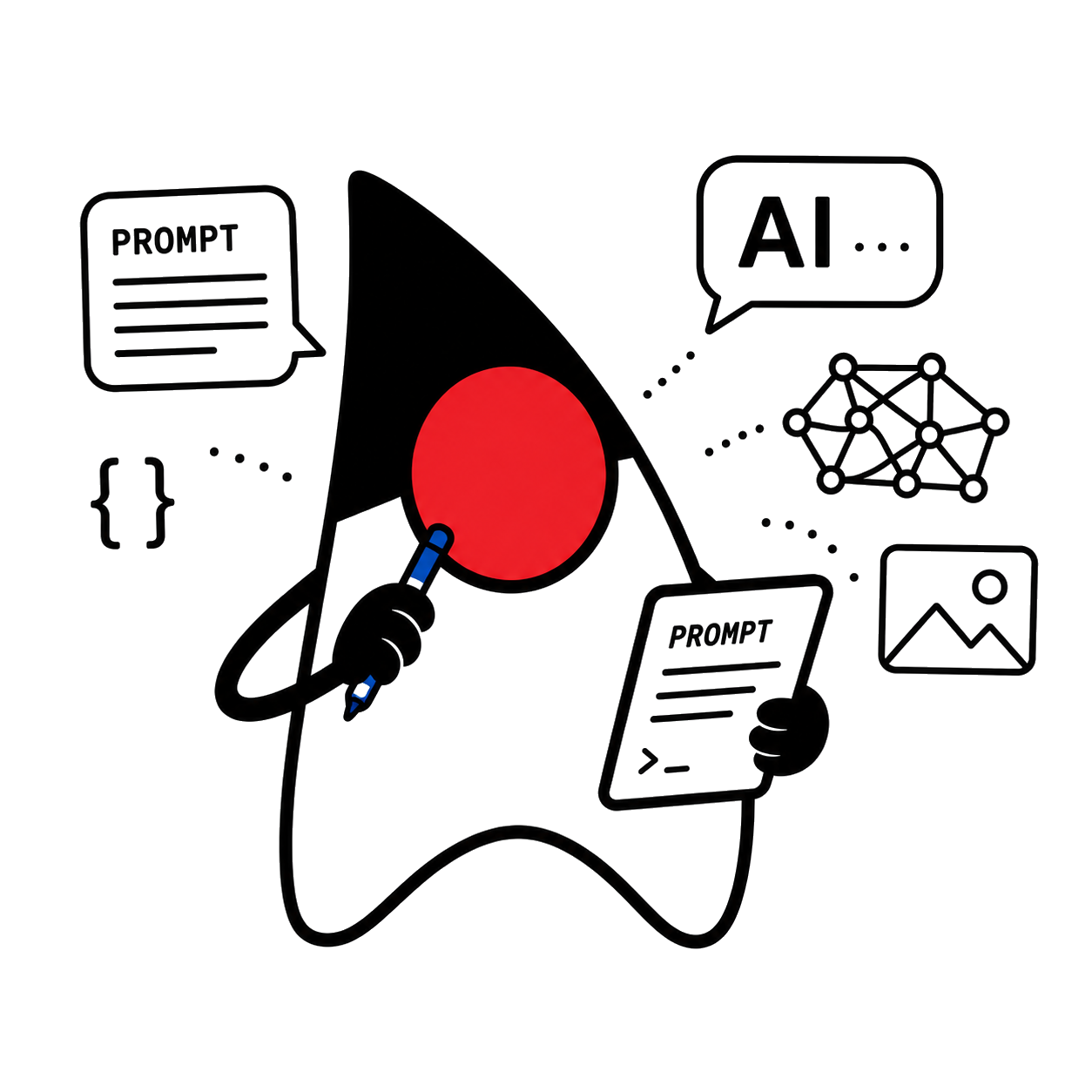 Java and AI Duke graphic
