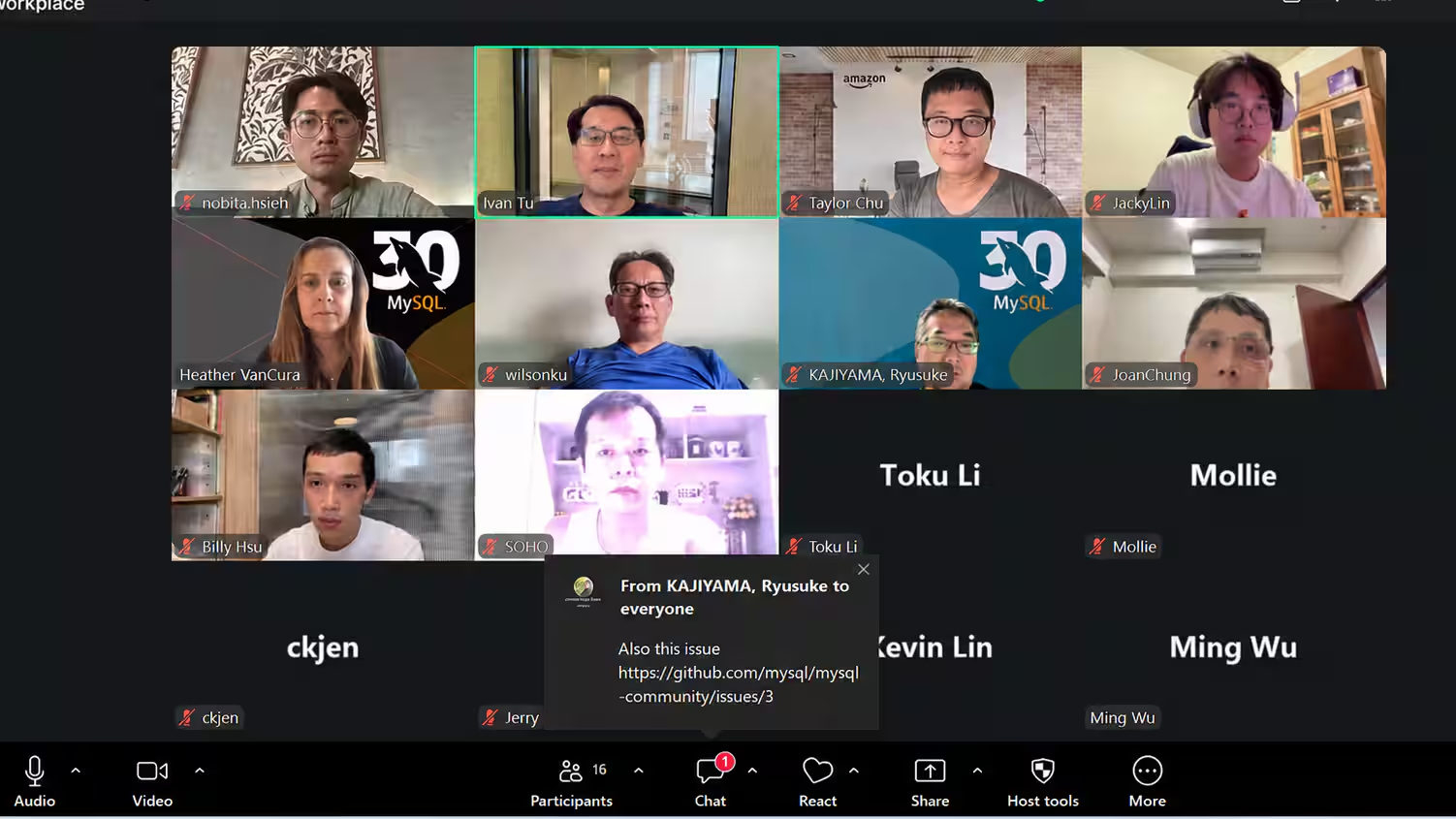 Online Taiwan Java User Group meeting